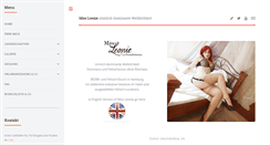 Desktop Screenshot of miss-leonie.com